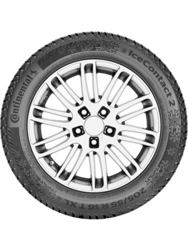 фото протектора и шины IceContact 2 Шина Continental IceContact 2 215/50 R17 95T