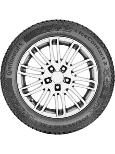 фото протектора и шины IceContact 2 SUV Шина Continental IceContact 2 SUV 285/60 R18 116T